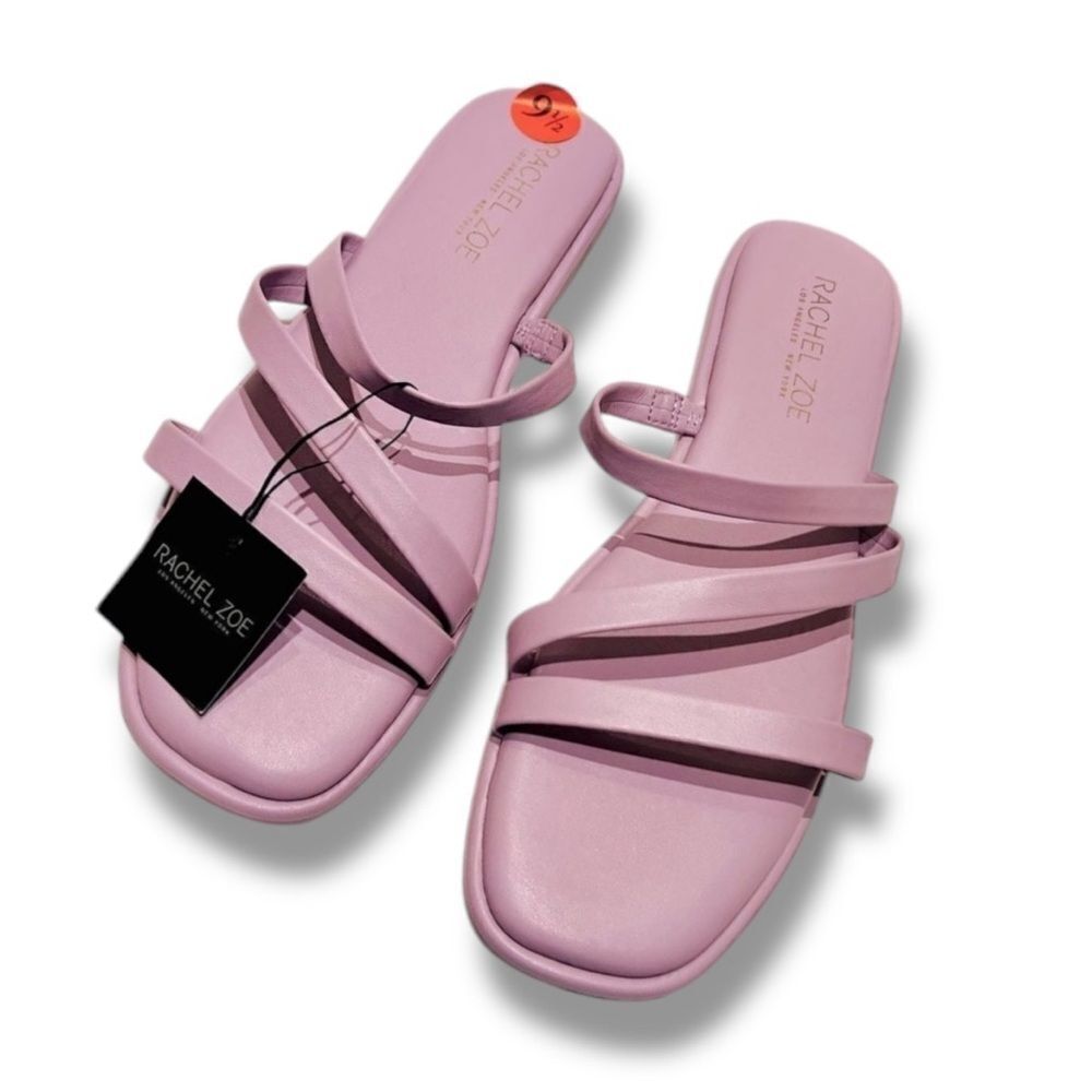 Rachel Zoe Sandals Size 9.5 Strappy Lavender NWT‎